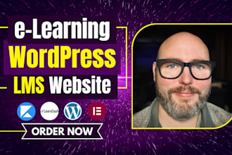 develop elearning wordpress lms website with moodle lms learndash tutor lms pro