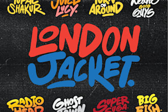 do custom hand lettering logo