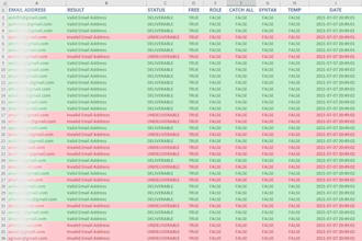 do clean and verify your email list