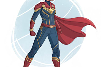 raw character or fan art  for you