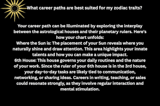 answer any question about your astrology and your transits