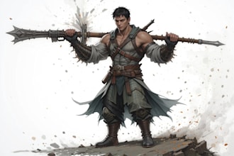 dnd character art and dnd character art