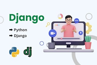 build a professional django full stack web applications