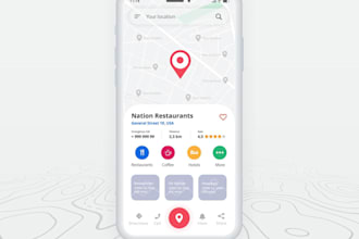 develop a gps location sharing app with live tracking features