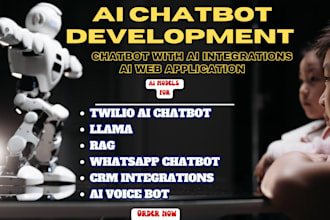 build openai chatbot, twilio ai, genai, bot, stt, tts, n8n with crm integration