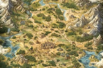 do  fantasy maps and city maps