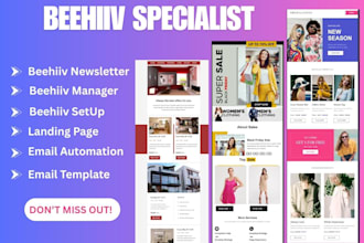 setup beehiiv landing page beehiiv newsletter beehive beehiiv template expert