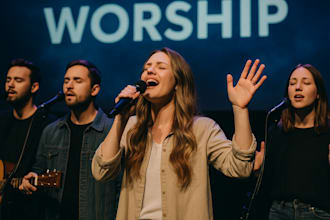 sing your christian song worship, gospel song melody singer soulful female vocal