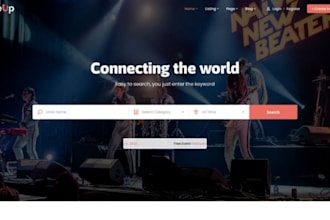 build event listing ticket party rental booking wordpress website event booking