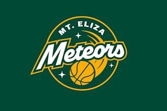 design logo for baseball, basketball and sports events