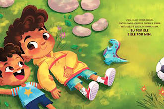 children storybook illustration and kids story book illustration