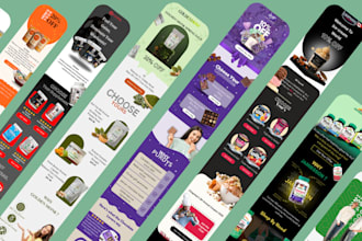 design USA klaviyo email templates for ecommerce success
