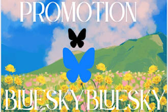 organically grow your bluesky audience with real promotion