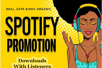 spotify album promotion, spotify music track promotion, USA focused playlist