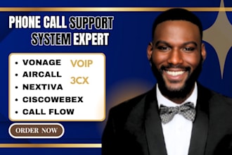 install configure connect 3cx call flowapp with voip and provide phone system