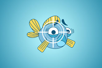 create a fun cartoon, mascot, or character logo