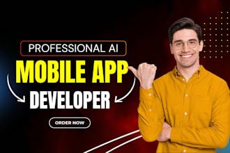 do ai mobile app development for android, ios with ai chatbot