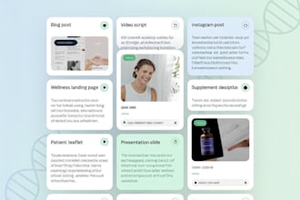 design medical infographics, research posters and booklets in canva