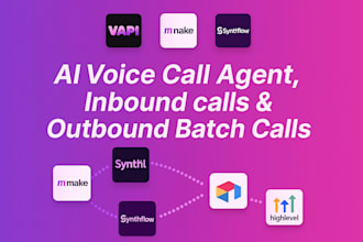 build automated ai voice calling agents with vapi ai, synthflow and bland ai
