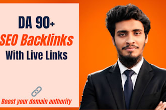 seo backlinks and high da dofollow domain authority link building services