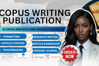 write research publish format articles in scopus indexed journal google scholar