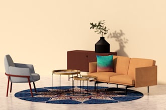 3d model of furniture for a reasonable price