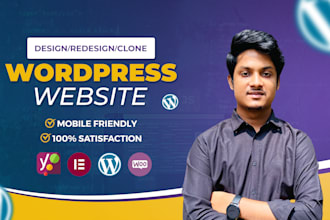 build, rebuild, clone, fix or revamp responsive business wordpress website