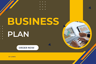 create professional business plan, investor ready and bank approved plans