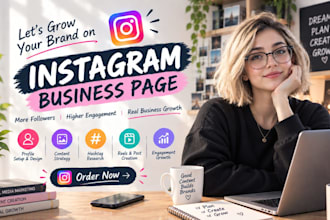 setup, fix and optimize your instagram business page professionally