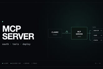 build an mcp server for claude with oauth