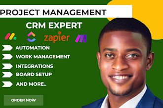 setup, customize and automate your monday sales crm for project management