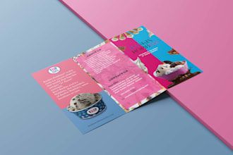 provide menu card design