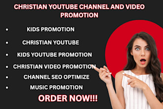 do USA christian youtube promotion,kids youtu be pmotion, video seo