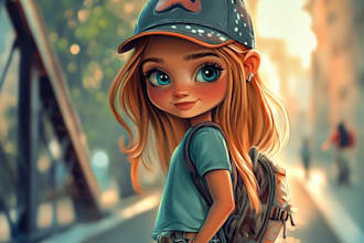 turn your photo into a cartoon character