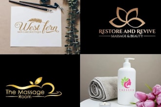 do medical health spa dental wellness pharmacy logo