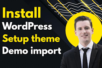 install wordpress theme and themeforest demo import within 2 hours