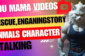 generate eyecatching edumama, ai animal youtube shorts
