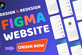 design website in figma, ui ux design