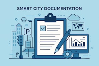 draft technical proposals for smart parking, lighting, and iot projects