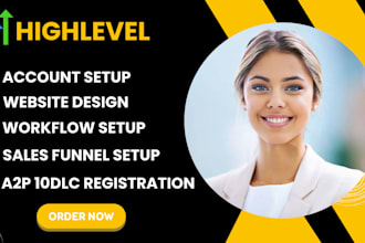 do gohighlevel website a2p 10dlc registration workflow automation funnel expert