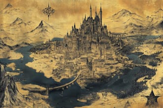 make an amazing world or regional custom fantasy map