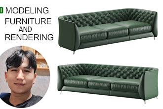 do 3d models of furniture