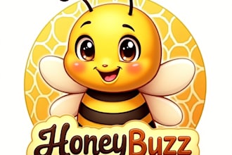 design high quality esport bee mascot logo with unlimited revision