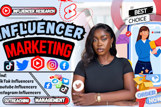 find best youtube instagram tiktok influencers list for influencer marketing