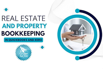 do real estate and property bookkeeping in quickbooks and xero