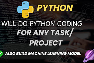 be your tutor as senior python developer for  python code, task, project, script