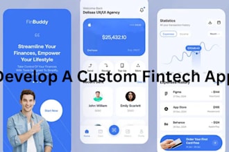 develop fintech app neobank app money transfer app wallet app loan app