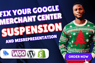 fix google merchant center suspension gmc misrepresentation fix shopping ad