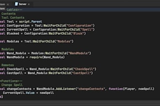 script whatever your roblox game needs
