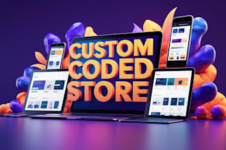 build custom coded shopify website, theme developer for shopify store, bug fixer